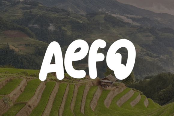 Aefo: A Modern Typeface for Polished Branding