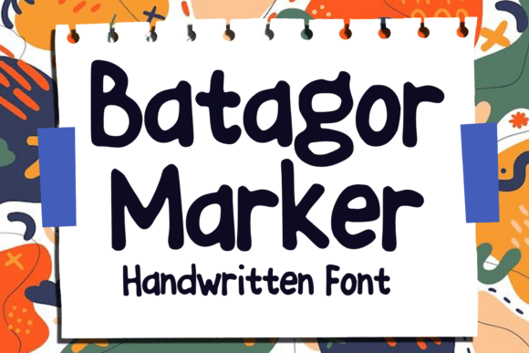 Batagor Marker: The Playful Typeface for Bold Campaigns