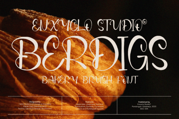 Berdigs: A Handwritten Typeface for Warm Branding