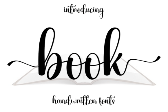 Book Font: Warm Typeface for Crafters