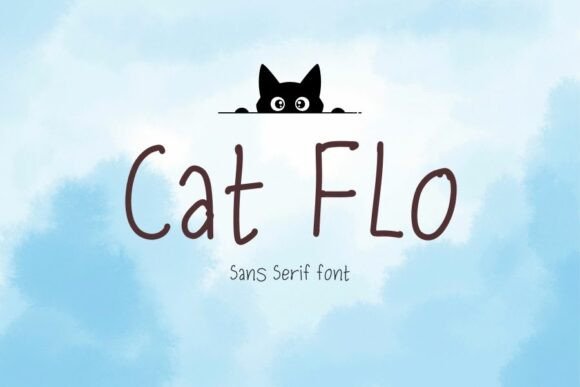 Cat Flo: A Friendly Handwritten Font for Web