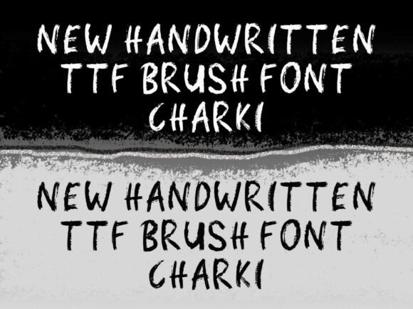 Charki: A Dynamic Handwritten Font for Crafters