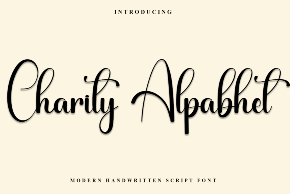Designing Warmth with Charity Alpabhet Typeface