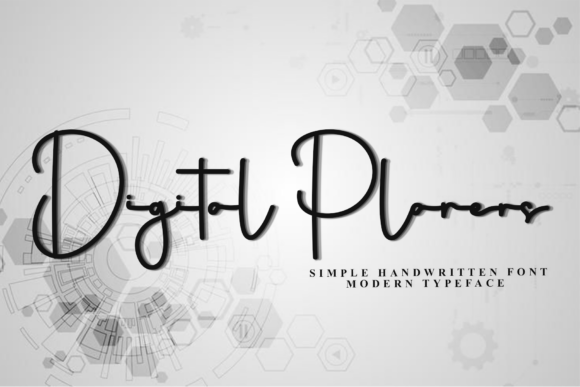 Digital Planers: A Festive Typeface for Makers