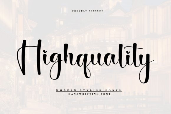 Highquality Font: Elevating Web Design with Handwritten Charm