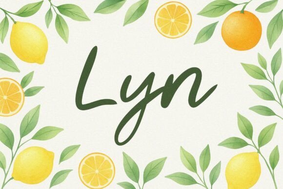 Lyn Typeface: A Script Font for Bold Campaigns