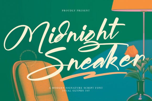 Midnight Sneaker Font for Modern Web Design
