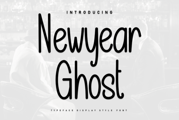 Newyear Ghost Font for Modern Web Design