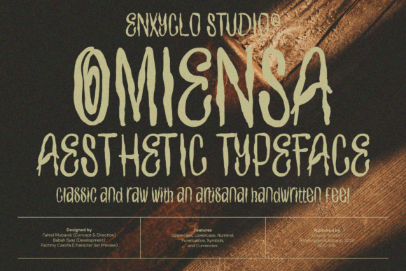 Omiensa: A Handwritten Typeface for Editorial Warmth