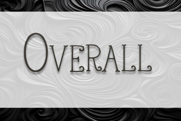 Overall Font: A Web Designer’s Choice for Modern Type