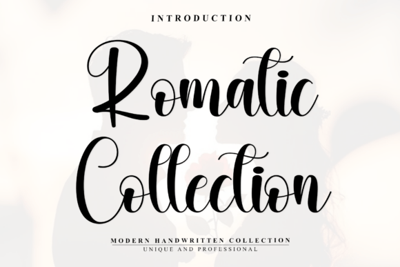 Romatic Collection Font for Elegant Branding