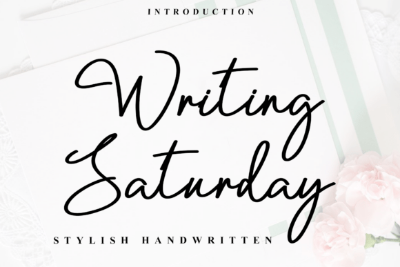 Writing Saturday: A Warm Script Font for Makers